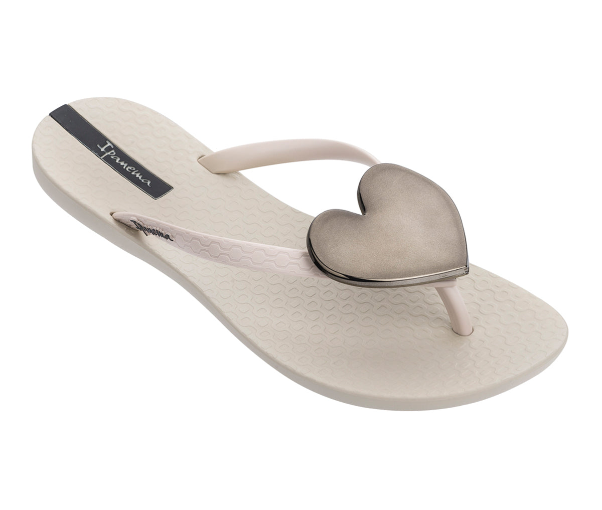 Ipanema women's wave store heart flip flop