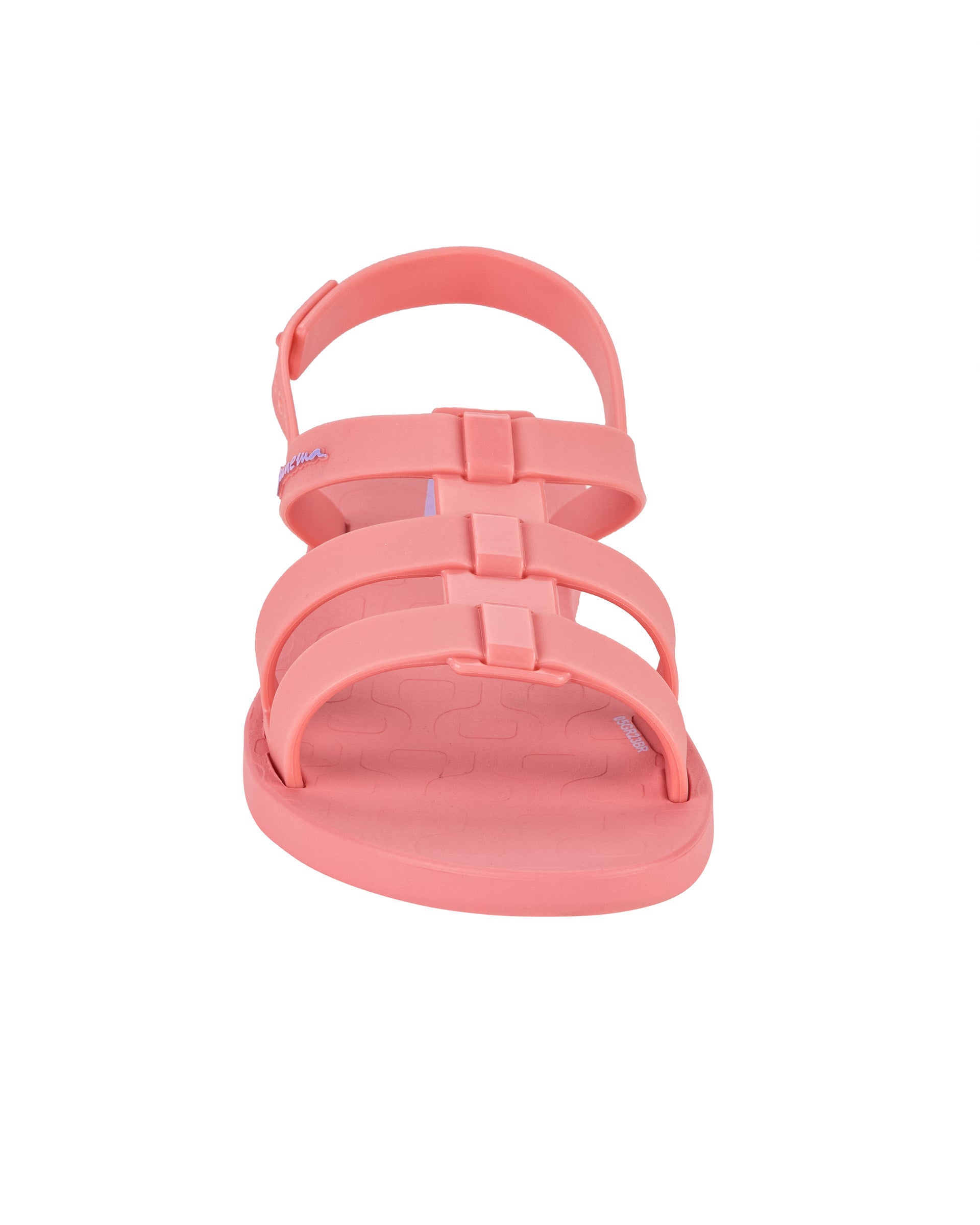 Front view of a pink Ipanema Class Go women's sandal.