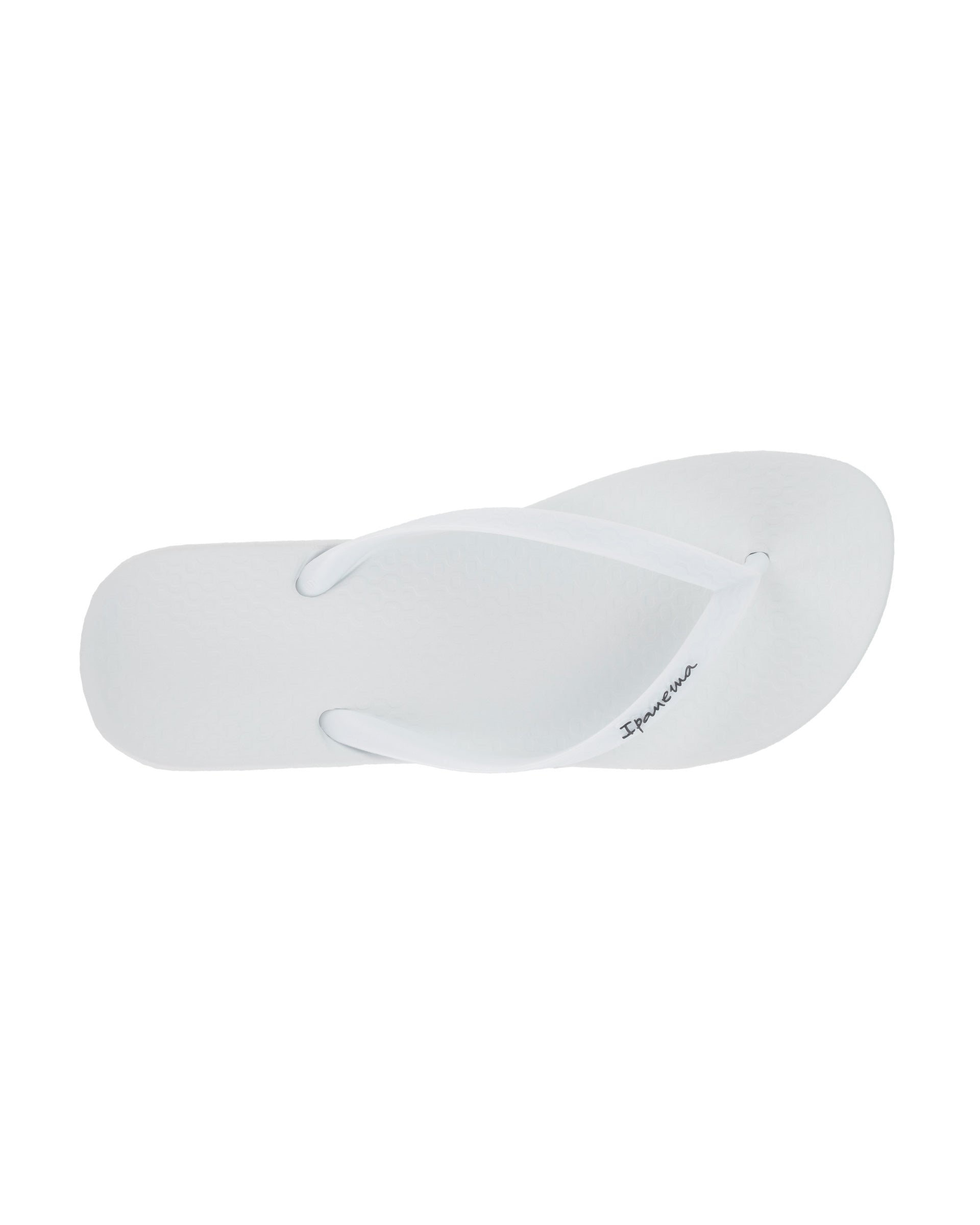 Top view of a white Ipanema Ana Colors woman's Flip Flops