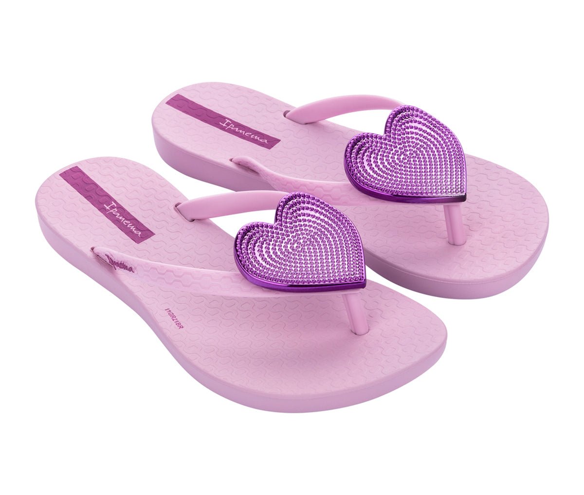 Kids pink 2024 flip flops