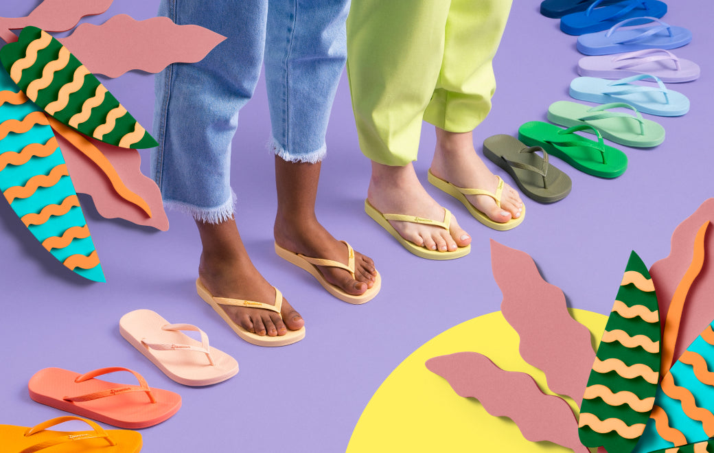 Buy Ecetana Womens Sandals Dressy Wedge: Comfortable Summer Flip Flops Non  Slip Rhinestone Platform Shoes Ladies Casual Beach Sandals for Women, Grey,  4.5 at Amazon.in